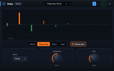 Delay plugin interface