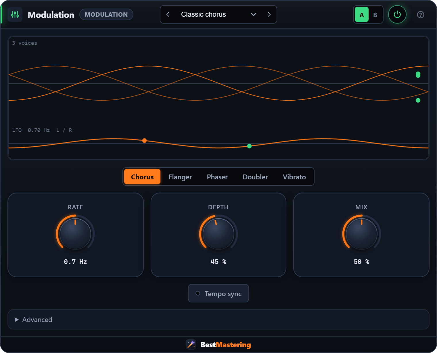Modulation plugin interface